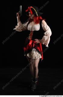 DARINA STANDING POSE WITH NEW GUN